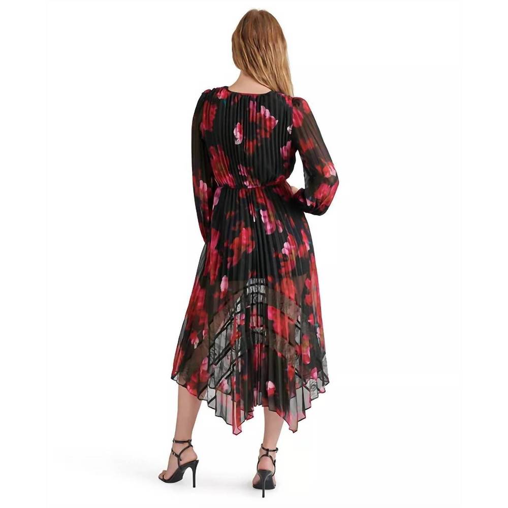 NEW STEVE MADDEN ari dress in pink multi - Picture 4 of 4